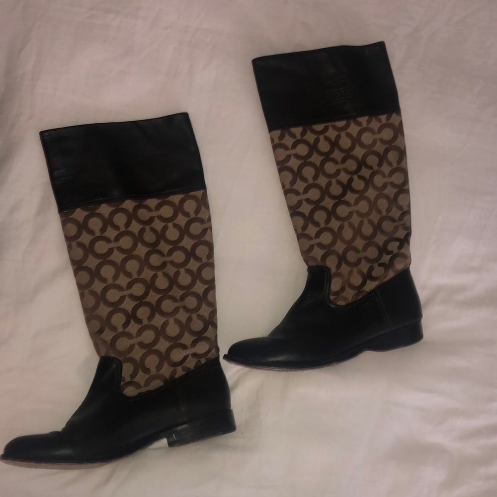 Coach riding boots